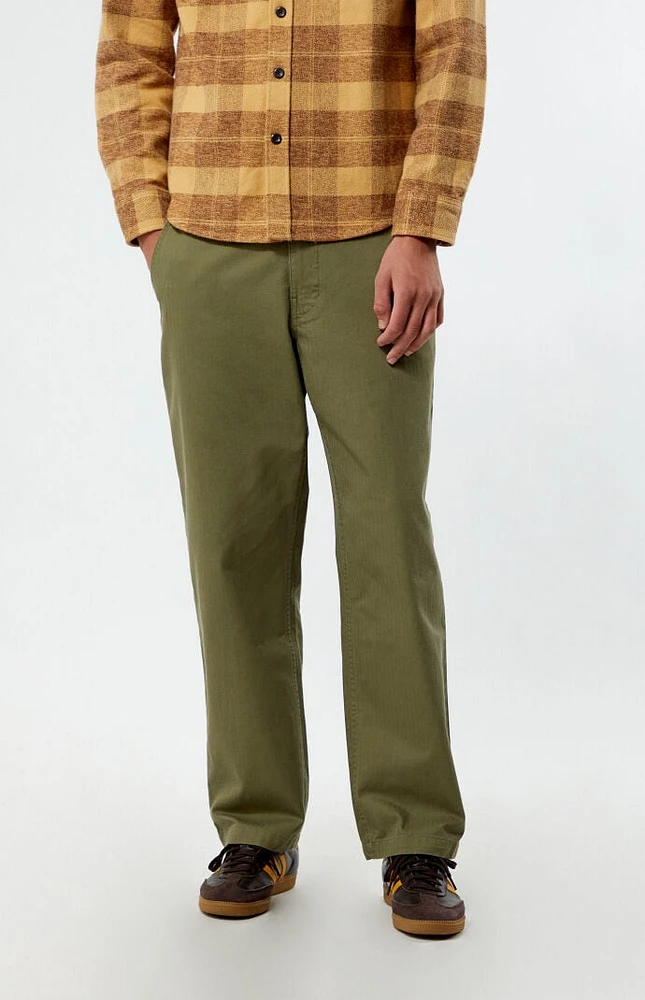 Brixton Surplus Herringbone Relaxed Pants