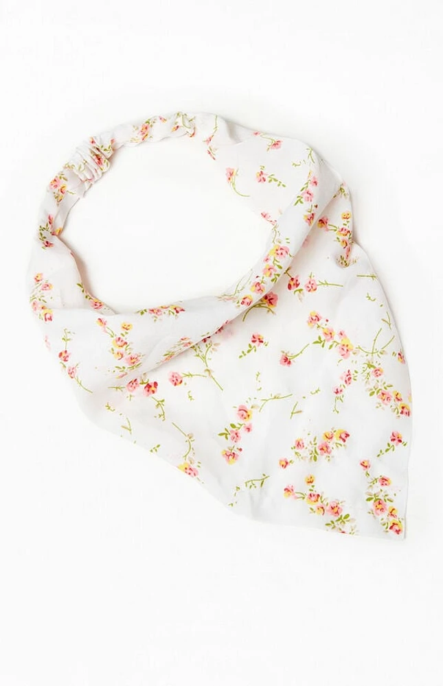 Pacsun Floral Scarf Headband