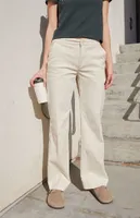 John Galt Off White Trouser Pants