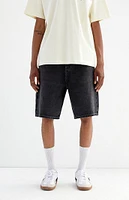 PacSun Black Baggy Denim Shorts