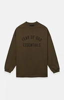 Fear of God Essentials Olive Long Sleeve T-Shirt