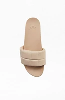 Billabong Women's Cream Alana Slide Sandals