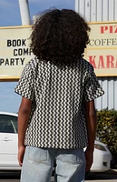 Pacsun Kids Chevron Camp Shirt