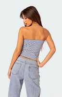 Edikted Lilah Striped Tube Top
