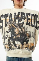 Pacsun Stampede Crew Neck Sweatshirt