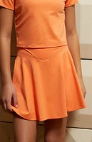 PAC 1980 Kids WHISPER Active Melon Crossover Mini Skort