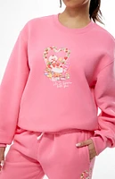 By Samii Ryan Care Bears x Strawberry Shortcake Life Is Sweet Crew Neck Sweatshirt