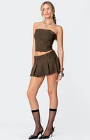 Edikted Erynne Belted Pleated Skort