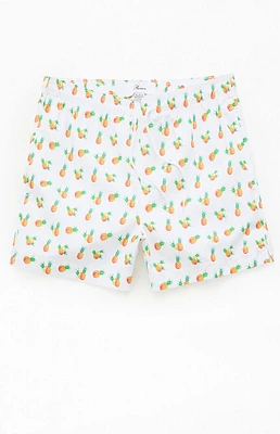 Pacsun Pineapple 4.5" Swim Trunks