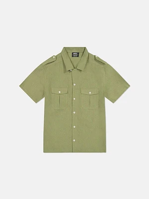 WeSC America Inc Olive Safari Camp Shirt
