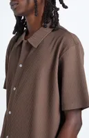 PacSun Ribbed Woven Button Down Shirt