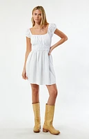 Rhythm Washed Out Cap Sleeve Mini Dress