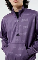 adidas Recycled Brand Love Half Zip Sweatshirt