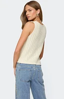 Edikted Verona Split Front Knit Top
