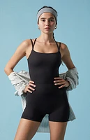 PAC 1980 WHISPER Active Cross Back Short Romper