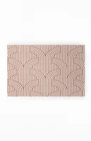 Beige Multicolor Large Welcome Mat