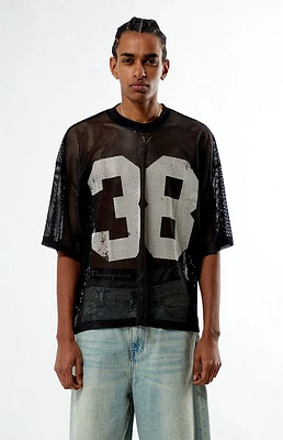 PacSun 38 Black Mesh Jersey
