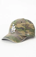 47 Brand LA Dodgers Camo Clean Up Dad Hat