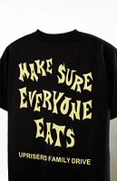 UPRISERS Family Drive x Action Figure Miles Everyone Eats T-Shirt