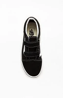 Vans Kids Black Velcro Old Skool Shoes