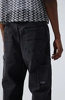 PacSun Black Baggy Carpenter Jeans