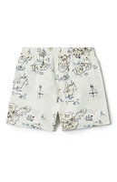 Boardies Kids Treasure Map 5.5" Swim Trunks