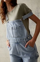 Light Blue Denim Overalls