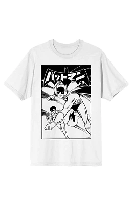 Batmanga Manga Cover Art T-Shirt