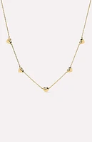 Ana Luisa Lev Mini Station Heart Necklace
