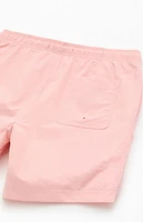 Pacsun Pink Collegiate 6.5" Swim Trunks