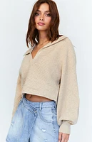 Tiara Cropped Sweater