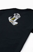 Santa Cruz Kids Black Screaming Hand T-Shirt