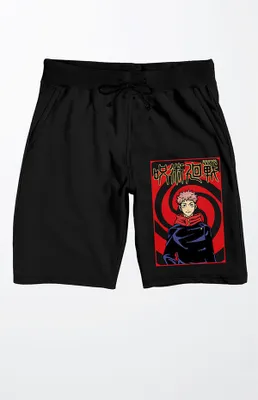 Jujutsu Kaisen Yuji Itadori Anime Sweat Shorts