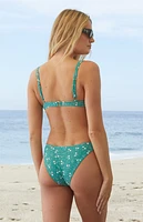 Billabong The Green Ribbed Underwire Bralette Bikini Top