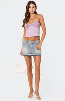 Edikted Veda Ruffled Tank Top