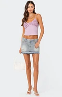 Edikted Veda Ruffled Tank Top