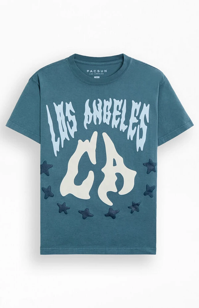 Pacsun Los Angeles CA Boxy Puff T-Shirt