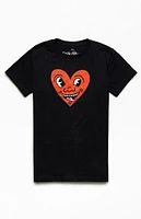 Ripple Junction Kids Keith Haring Heart T-Shirt