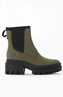 Timberland Women's Green Everleigh Chelsea Boots