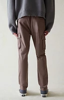 PacSun Eco Stretch Canvas Taupe Slim Cargo Pants