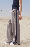 John Galt Blue Anastasia Baggy Sweatpants