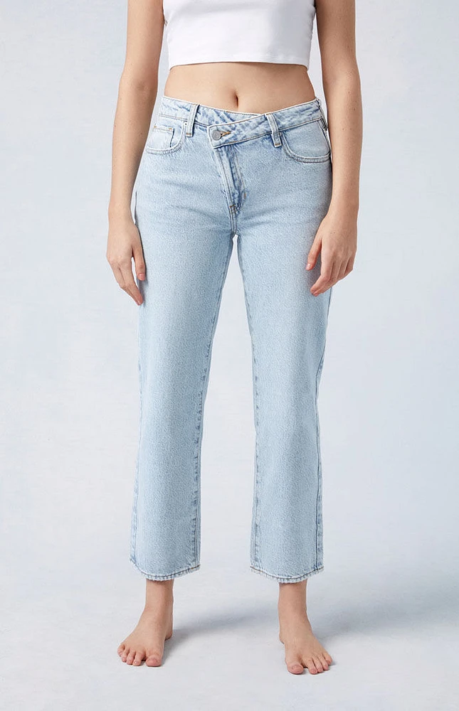 PacSun Eco Light Indigo '90s Straight Leg Jeans