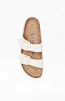 Birkenstock Women's Arizona Slide Sandals Eggshell