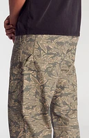 Pacsun Dark Camo Baggy Carpenter Jeans
