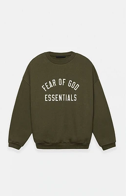 Fear of God Essentials Military Fleece Crew Neck Sweatshirt