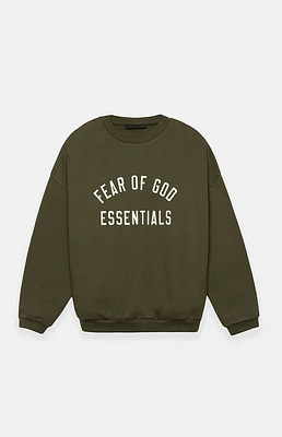 Fear of God Essentials Military Fleece Crew Neck Sweatshirt