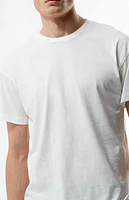 Pacsun White Solid Soft Oversized T-Shirt