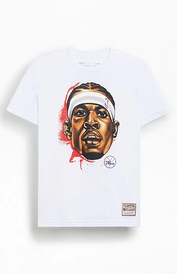 Mitchell & Ness Philadelphia '76ers Allen Iverson Love T-Shirt