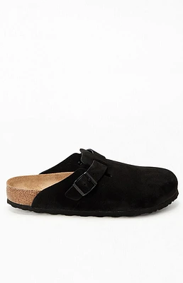 Birkenstock Boston Soft Footbed Clogs Black