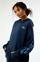 FORD Mustang Flames Oversized Hoodie